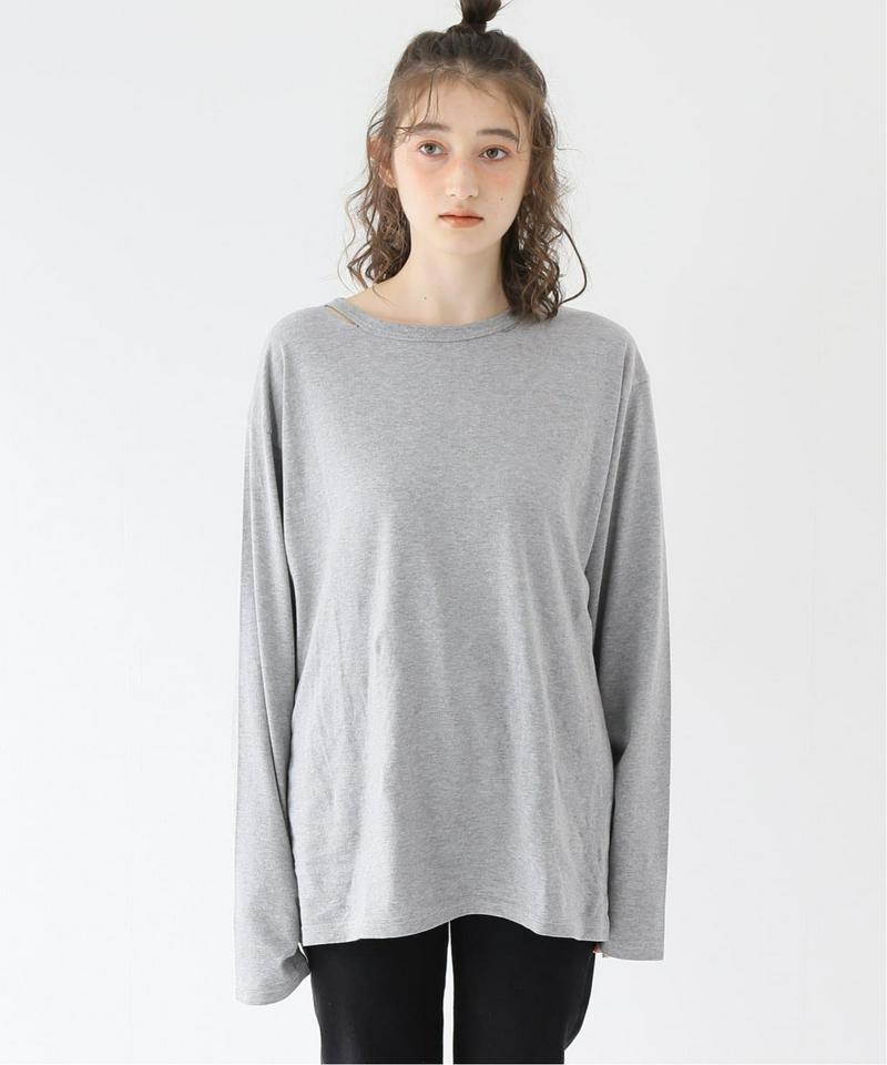 【YSTRDYs TMRRW/イエスタデイズトゥモロー】 LOITERING TEE LS：Tシャツ（JOURNAL STANDARD relume）
