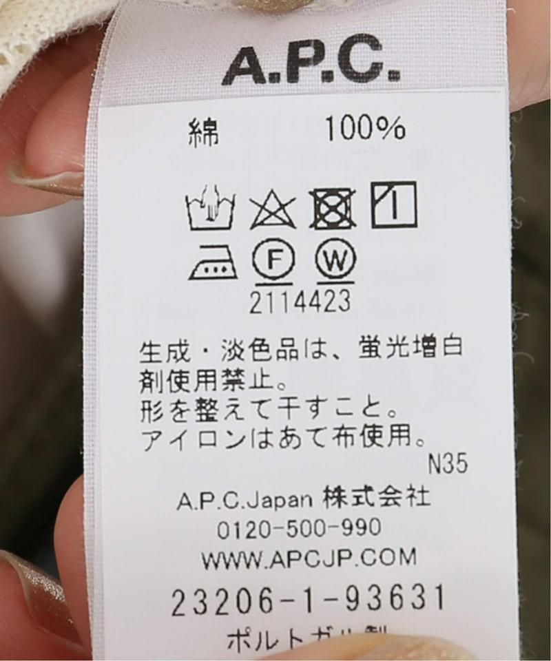 【A.P.C./アーペーセー】T-SHIRT LUCY：Tシャツ（JOURNAL STANDARD relume）