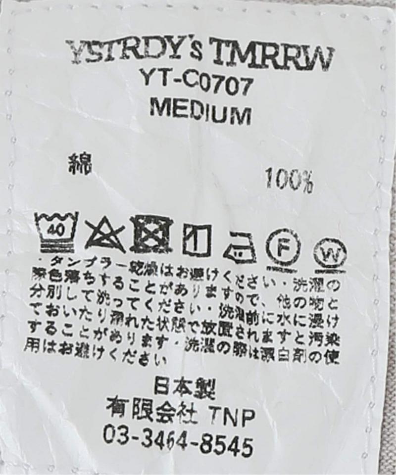 【YSTRDYs TMRRW/ イエスタデイズトゥモロー】 BORDER BAGGY TEE LS：Tシャツ（JOURNAL STANDARD relume）