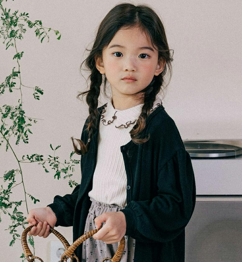 【新作10%OFF】メロウヘムカラーTシャツ・u06694 キッズ【3~8才】【tops】【トップス Tシャツ 長袖 ロングスリ