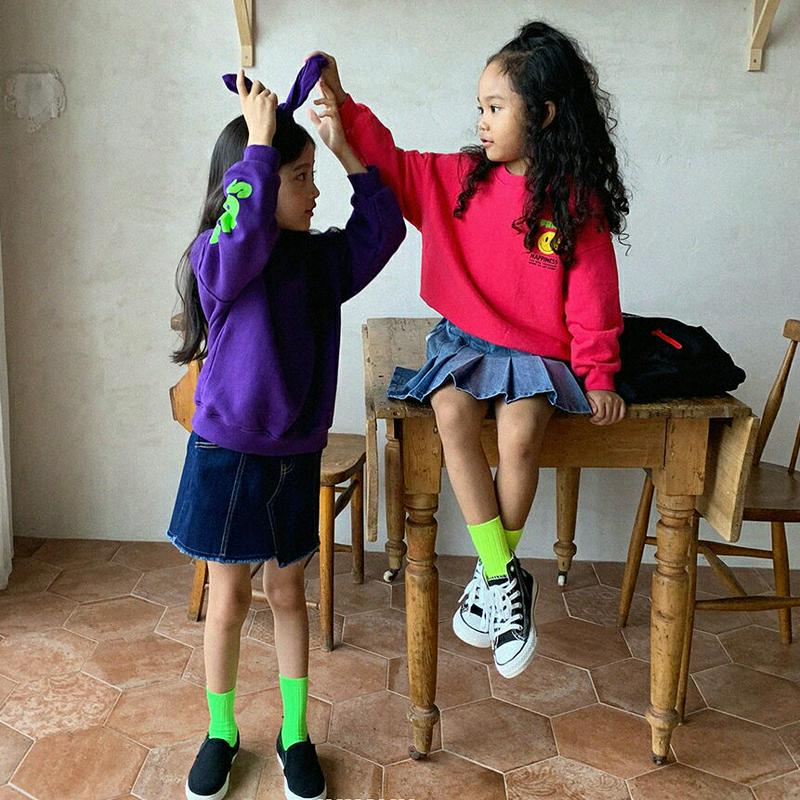 【新作10%OFF】フリンジアシメヘムデニムスカート・u06763 キッズ【3~8才】【sk】【ミニスカート スカート アシメ 