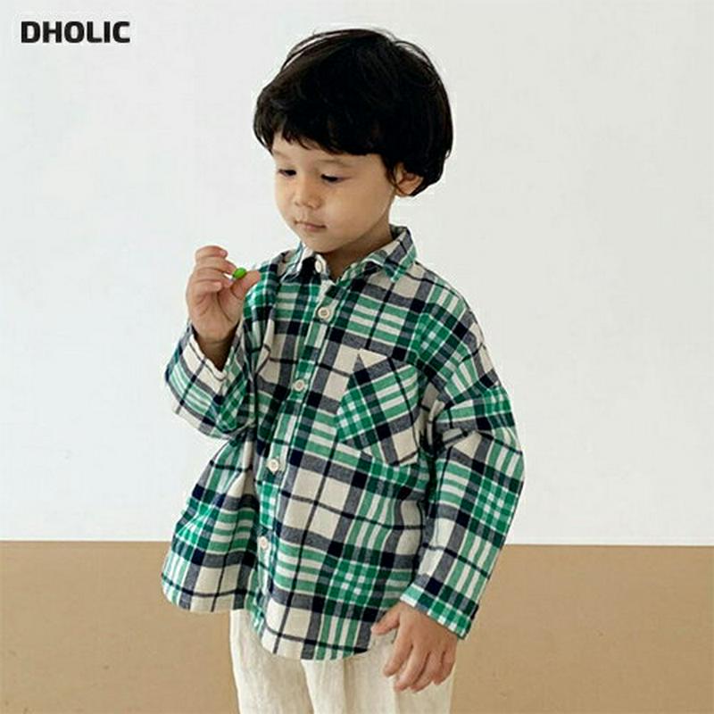 【新作10%OFF】チェックシャツ・u05830 キッズ【3~8才】【bl】【トップス シャツ チェックシャツ ロングスリーブ 