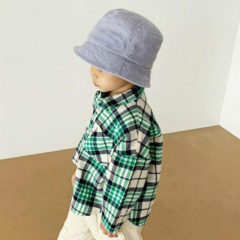 【新作10%OFF】チェックシャツ・u05830 キッズ【3~8才】【bl】【トップス シャツ チェックシャツ ロングスリーブ 