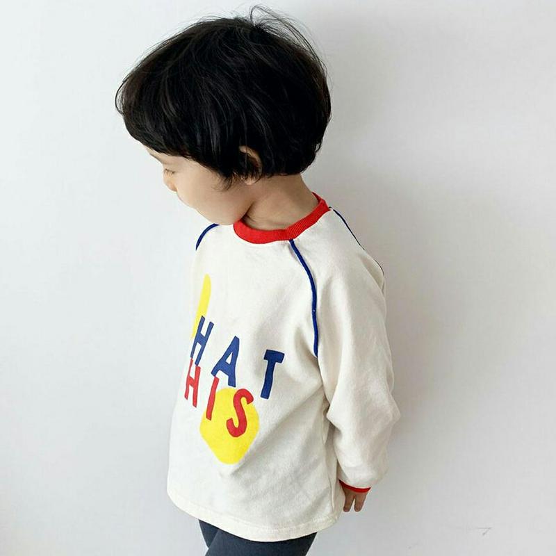 【新作10%OFF】WHAT THIS配色スウェット・u05807 キッズ【3~8才】【tops】【トップス スウェット 長袖 