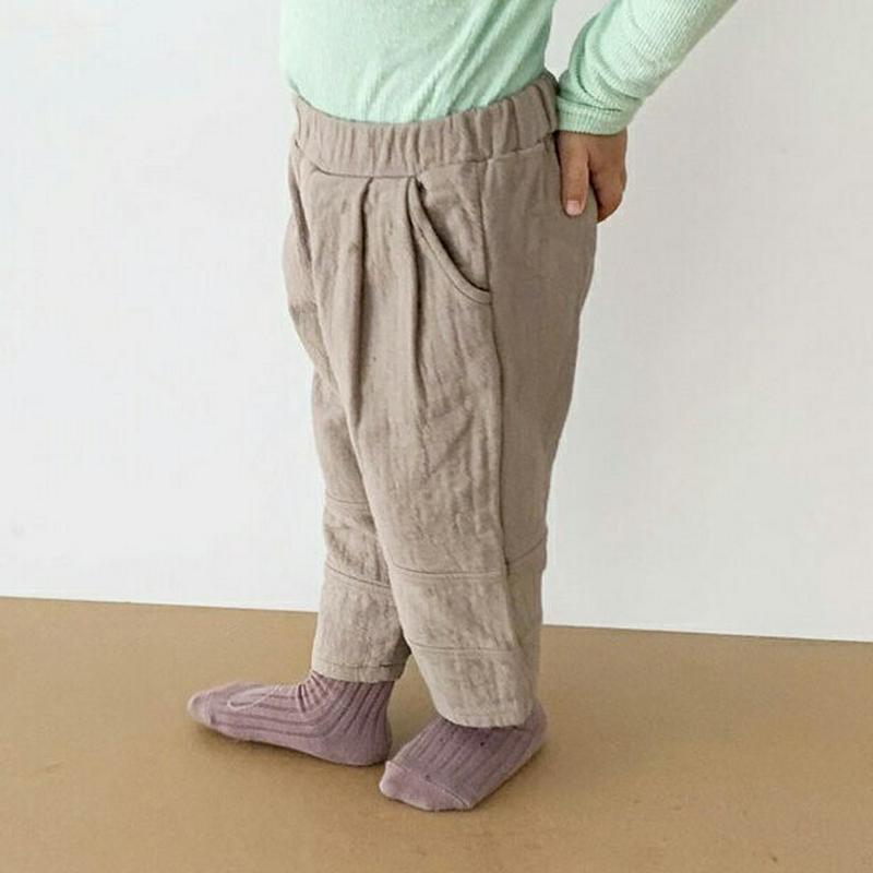 【新作10%OFF】リンクルパンツ・u05834 キッズ【3~8才】【pt】【ボトムス パンツ ズボン ロングパンツ 長ズボン 