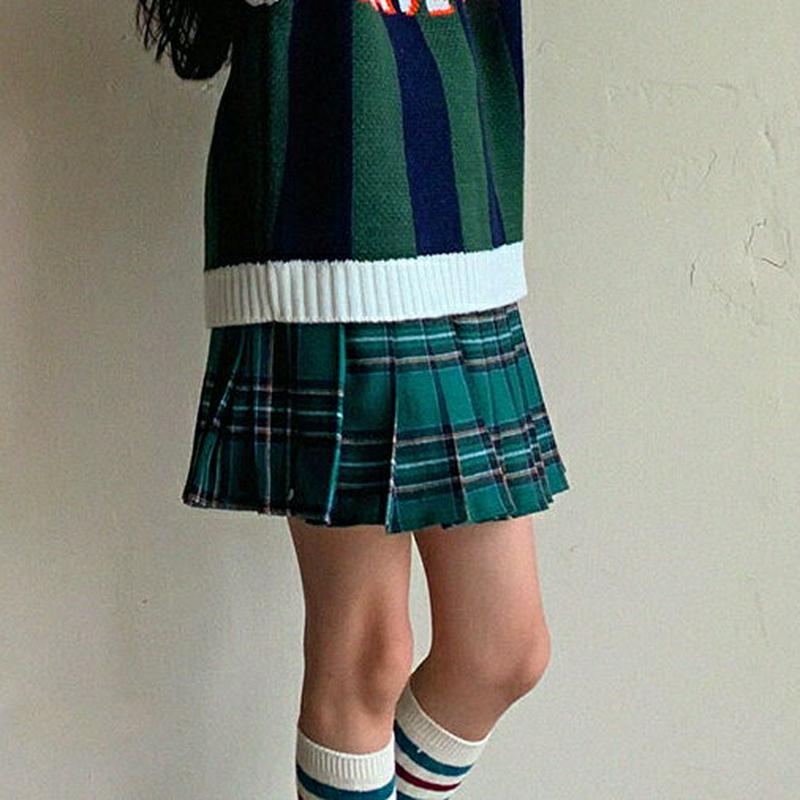 【新作10%OFF】チェック柄プリーツスカート・u06765 キッズ【3~8才】【sk】【スカート ミニスカート チェック柄 プ