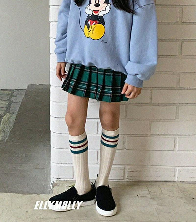 【新作10%OFF】チェック柄プリーツスカート・u06765 キッズ【3~8才】【sk】【スカート ミニスカート チェック柄 プ