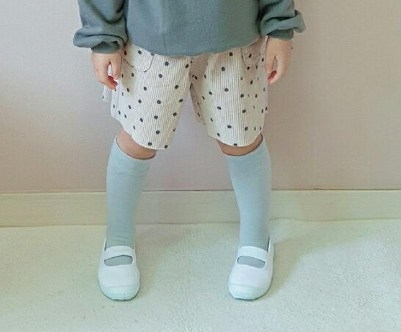 【新作10%OFF】ドットリブショートパンツ・u06612 キッズ【3~8才】【pt】【パンツ ショートパンツ 短パン ズボン 