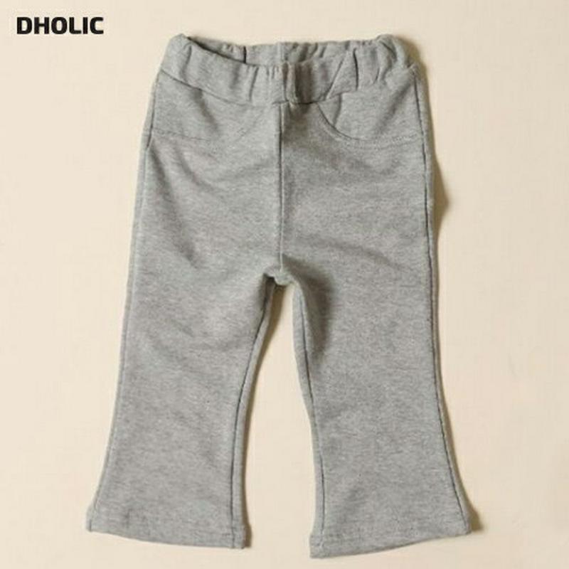 【新作10%OFF】ブーツカットパンツ・u06624 キッズ【3~8才】【pt】【パンツ ズボン ロングパンツ 長ズボン ブーツ