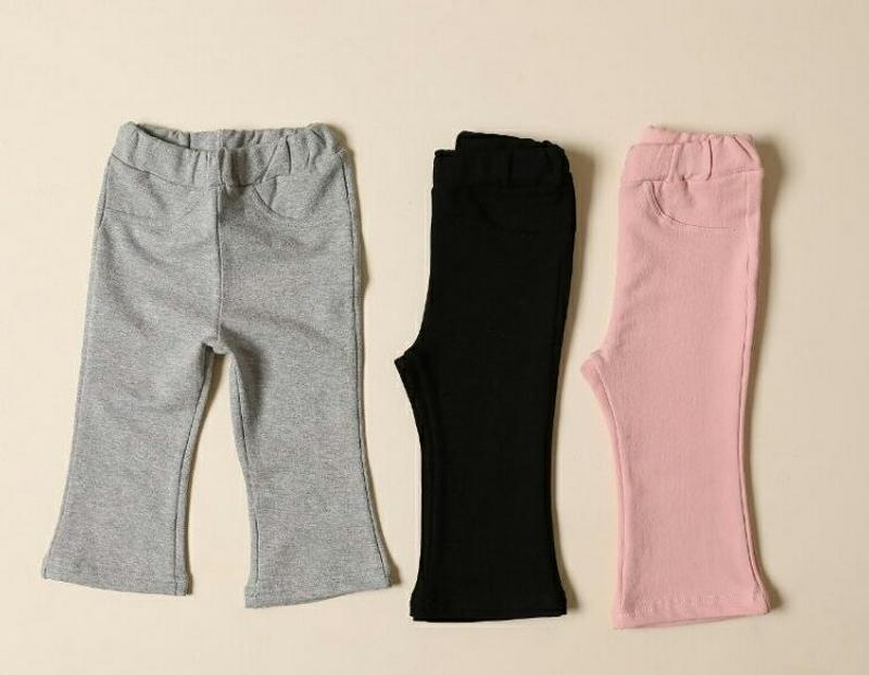 【新作10%OFF】ブーツカットパンツ・u06624 キッズ【3~8才】【pt】【パンツ ズボン ロングパンツ 長ズボン ブーツ