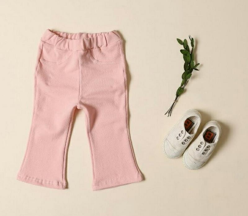 【新作10%OFF】ブーツカットパンツ・u06624 キッズ【3~8才】【pt】【パンツ ズボン ロングパンツ 長ズボン ブーツ