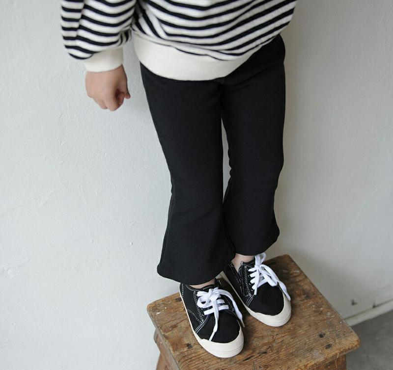 【新作10%OFF】ブーツカットパンツ・u06547 キッズ【3~8才】【pt】【パンツ ズボン ロングパンツ 長ズボン ブーツ