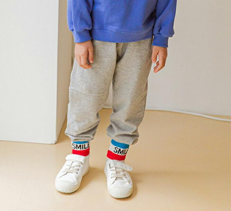 【新作10%OFF】英字ヘムジョガーパンツ・u06593 キッズ【3~8才】【pt】【パンツ ズボン ロングパンツ 長ズボン ジ