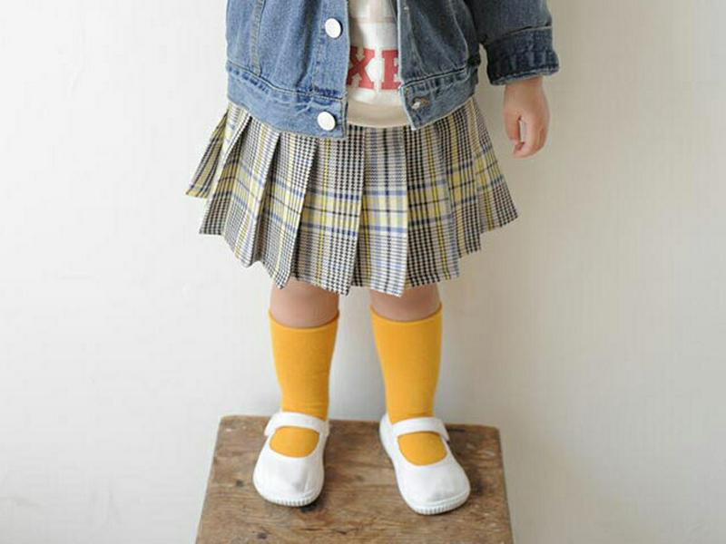 【新作10%OFF】チェックミニスカート・u06574 キッズ【3~8才】【sk】【スカート ミニスカート ショート丈 プリーツ