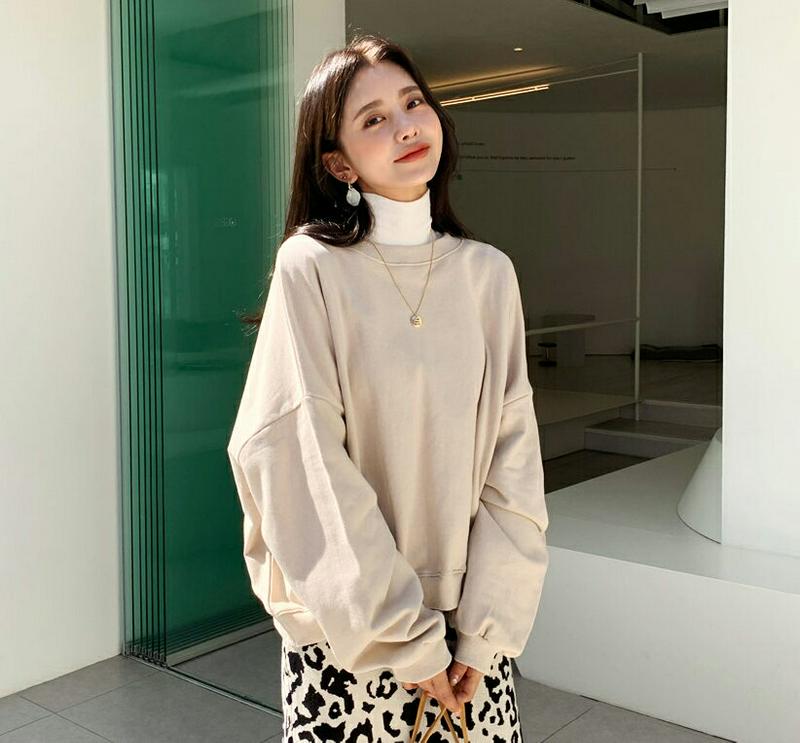【新作10%OFF】バッククロススウェット・全3色・t61271 レディース【tops】【韓国 ファッション トップス スウェッ