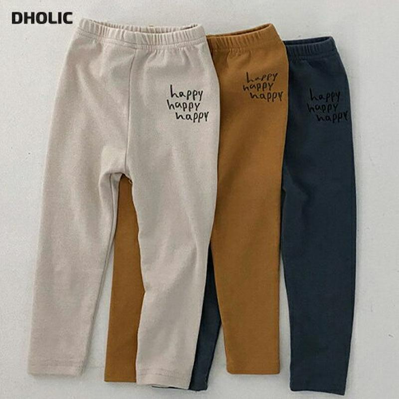 【新作10%OFF】happyレギンス・u06296 キッズ【3~8才】【pt】【レギンス パンツ ズボン ボトムス ロゴ カジ