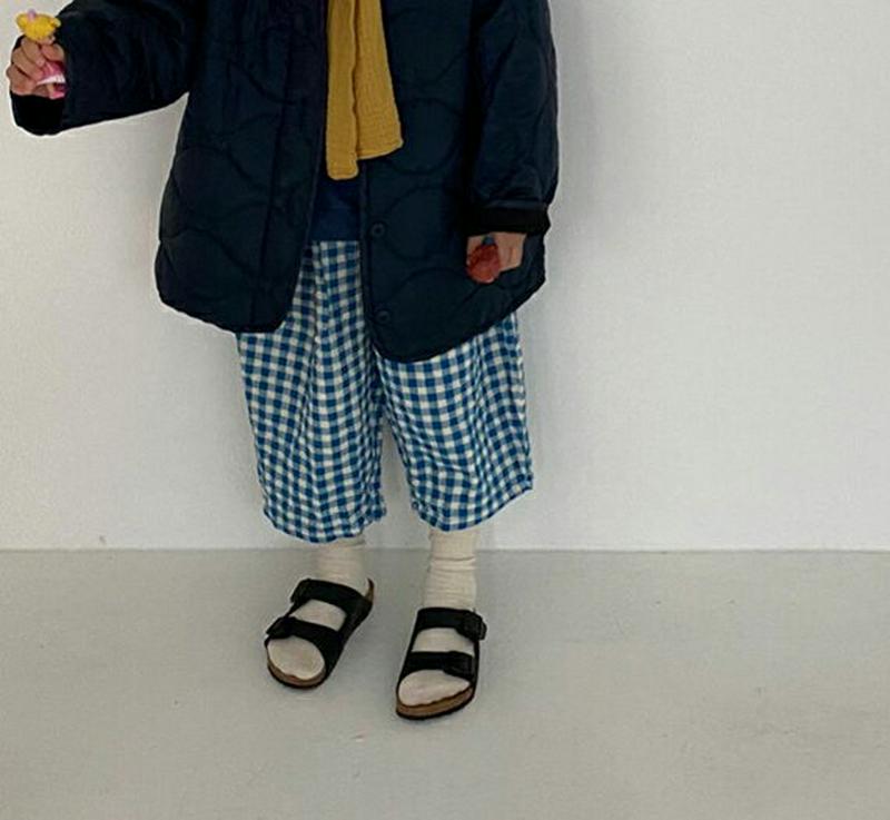 【新作10%OFF】チェックワイドパンツ・u06299 キッズ【3~8才】【pt】【パンツ ズボン ボトムス ワイドパンツ ワイ