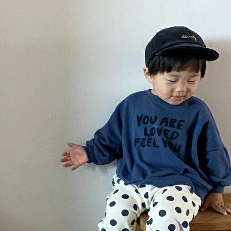【新作10%OFF】レタリングスウェット・u06308 キッズ【3~8才】【tops】【トップス スウェット トレーナー ロゴ 