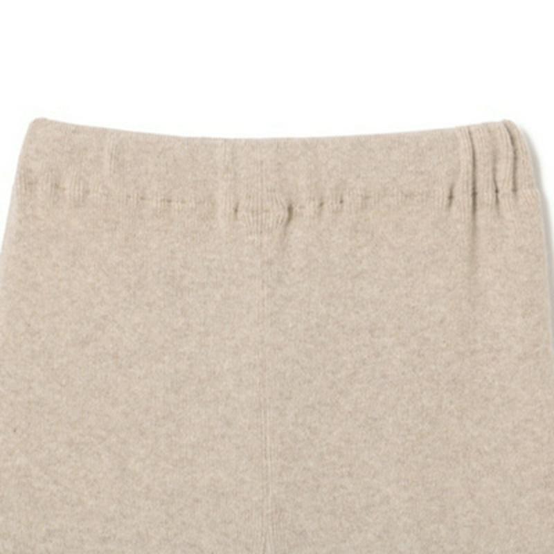 【福田麻琴さん×UTOコラボ】【洗える】カシミヤリラックスニットパンツ