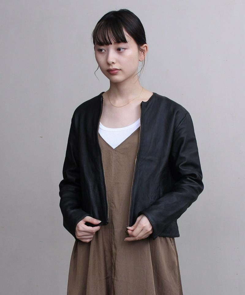 〇SHEEP LEATHER ジップブルゾン（nitca）