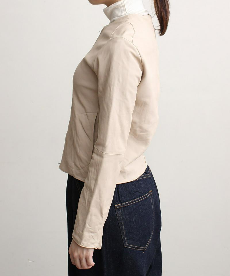 〇SHEEP LEATHER ジップブルゾン（nitca）