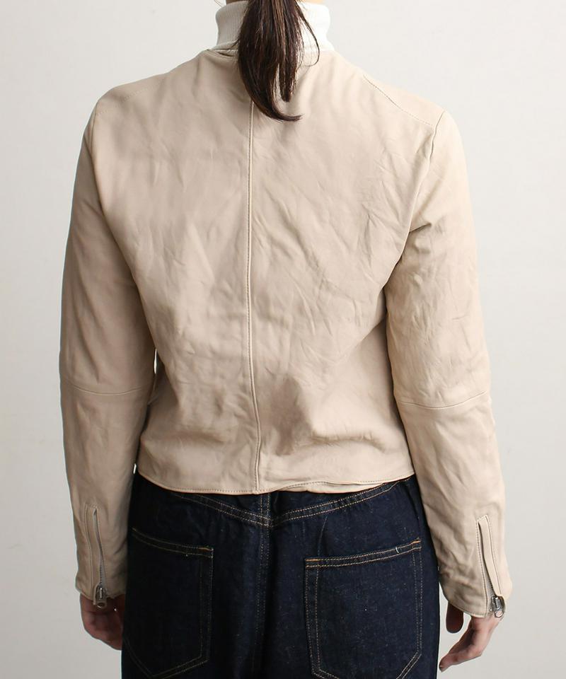 〇SHEEP LEATHER ジップブルゾン（nitca）