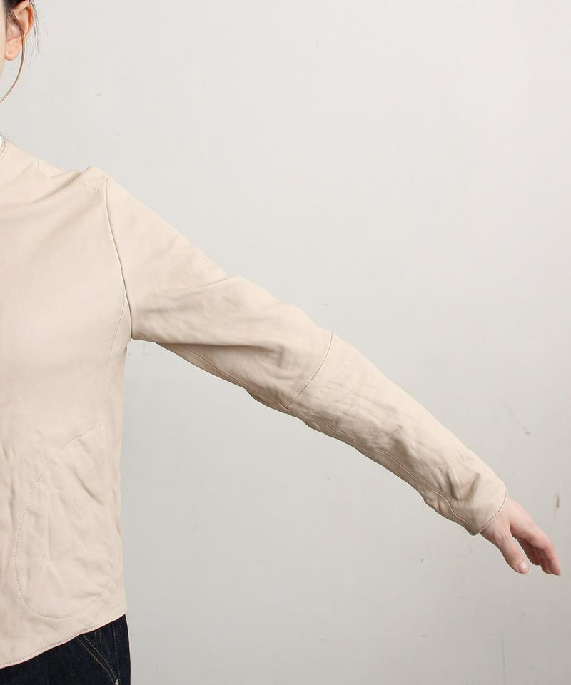 〇SHEEP LEATHER ジップブルゾン（nitca）