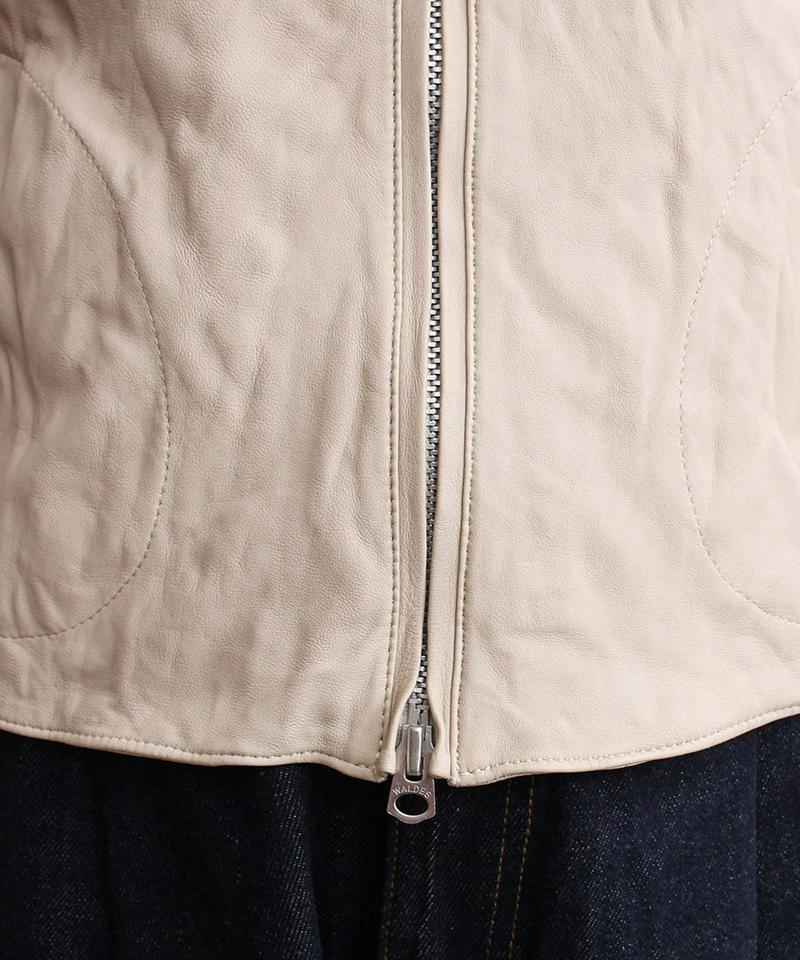〇SHEEP LEATHER ジップブルゾン（nitca）