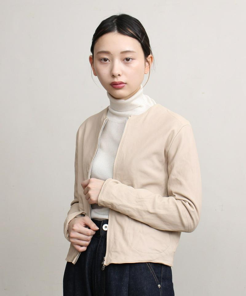 〇SHEEP LEATHER ジップブルゾン（nitca）