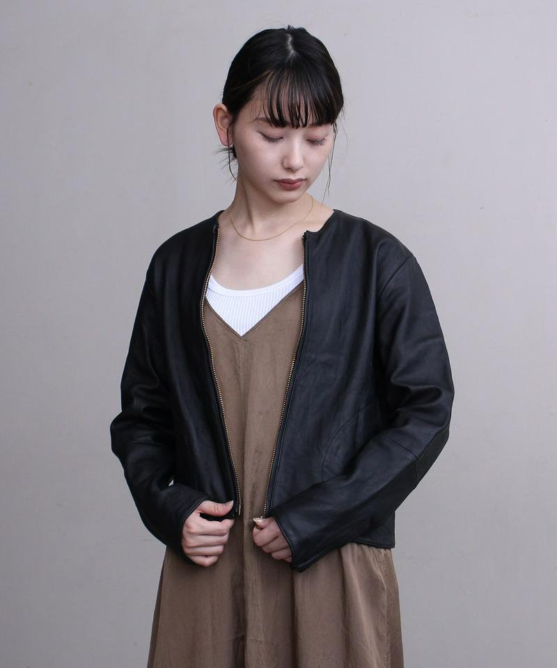 〇SHEEP LEATHER ジップブルゾン（nitca）
