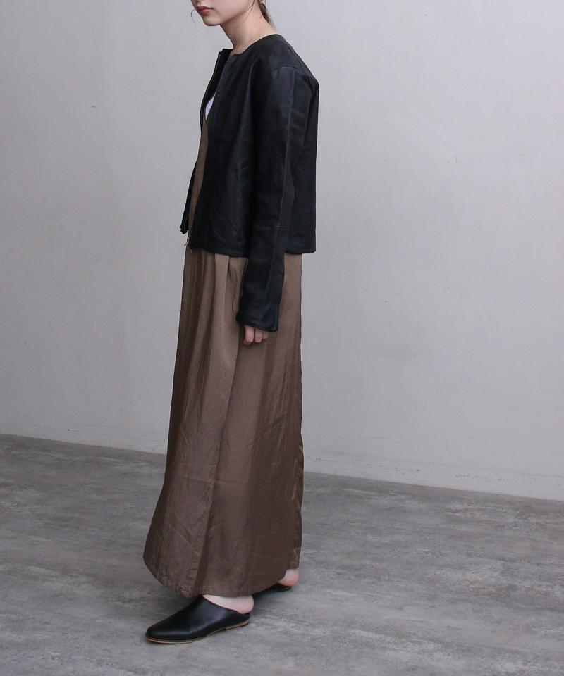 〇SHEEP LEATHER ジップブルゾン（nitca）