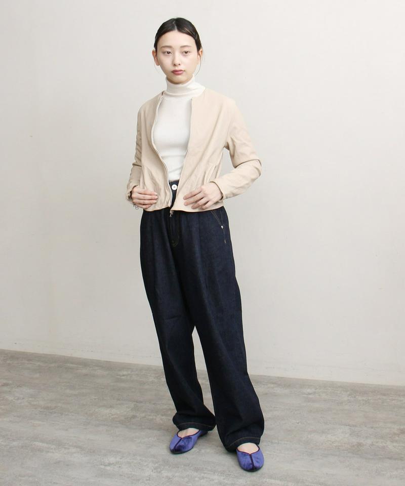〇SHEEP LEATHER ジップブルゾン（nitca）