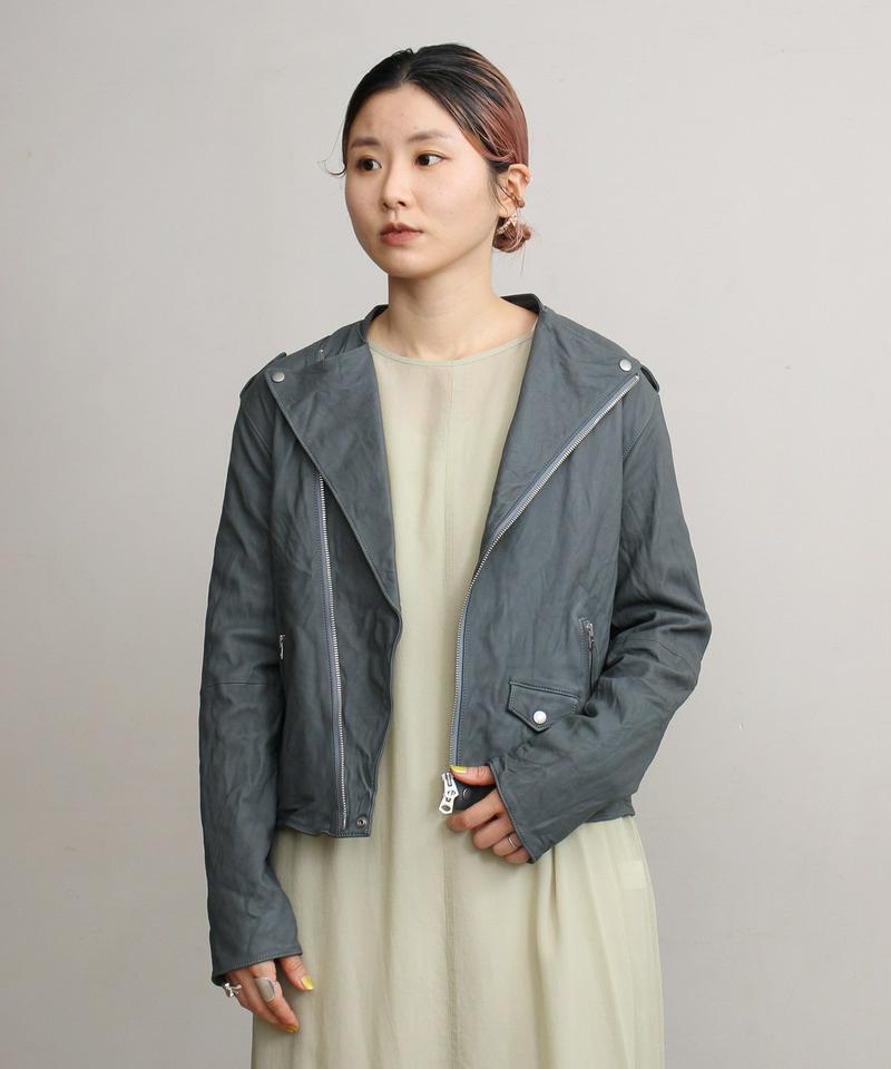 〇SHEEP LEATHER ライダースブルゾン（nitca）