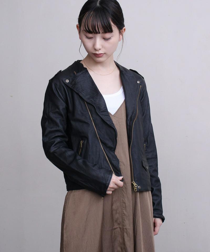 〇SHEEP LEATHER ライダースブルゾン（nitca）
