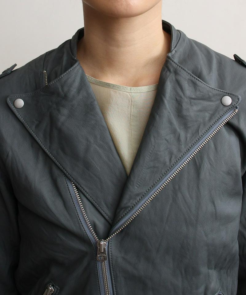 〇SHEEP LEATHER ライダースブルゾン（nitca）