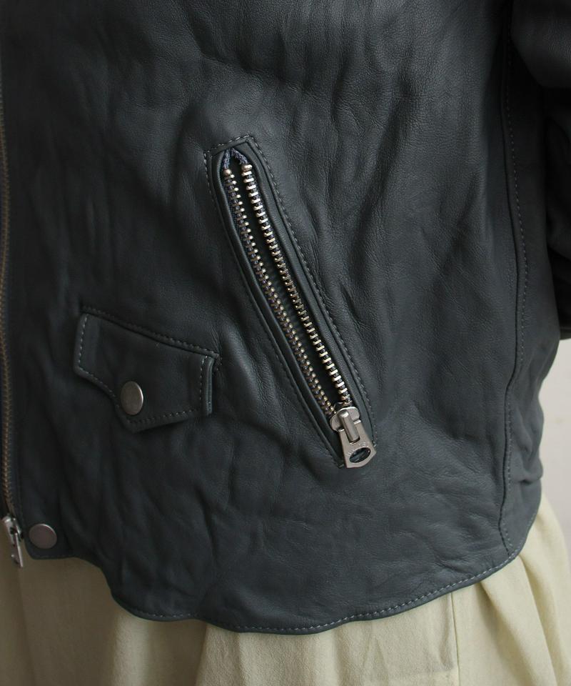 〇SHEEP LEATHER ライダースブルゾン（nitca）