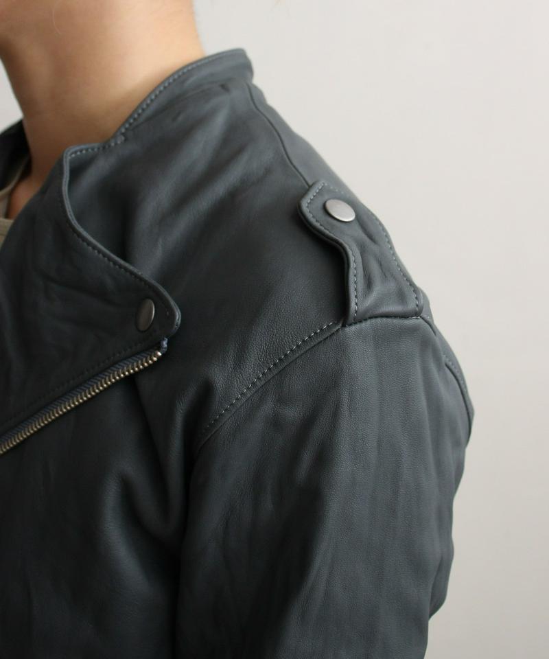 〇SHEEP LEATHER ライダースブルゾン（nitca）