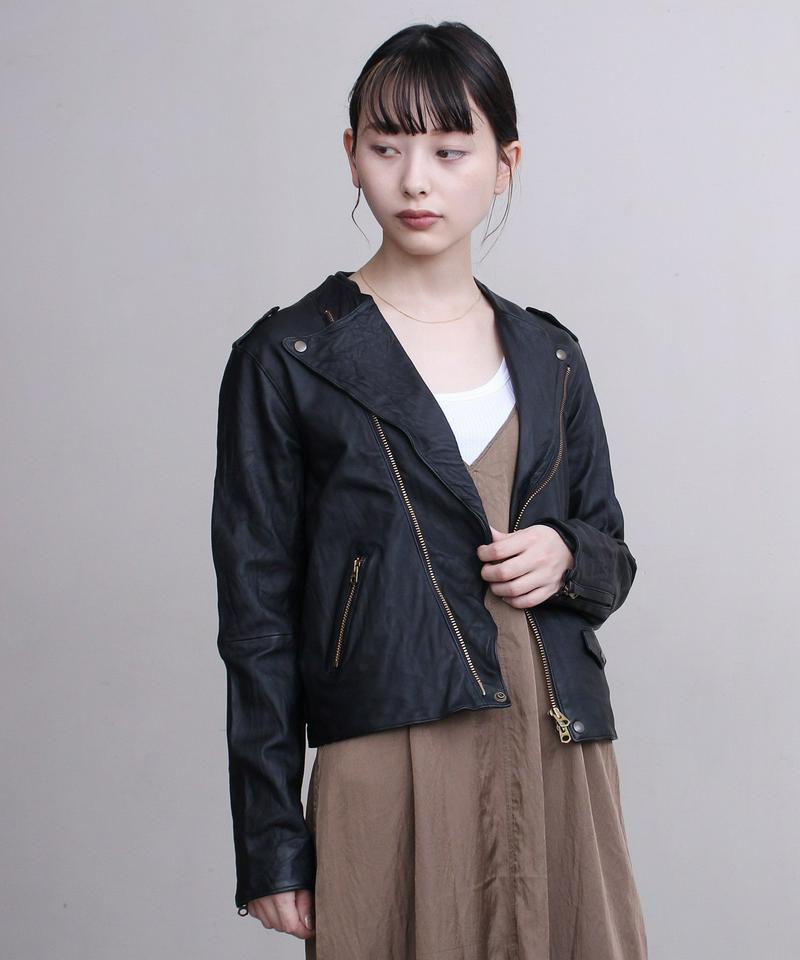 〇SHEEP LEATHER ライダースブルゾン（nitca）