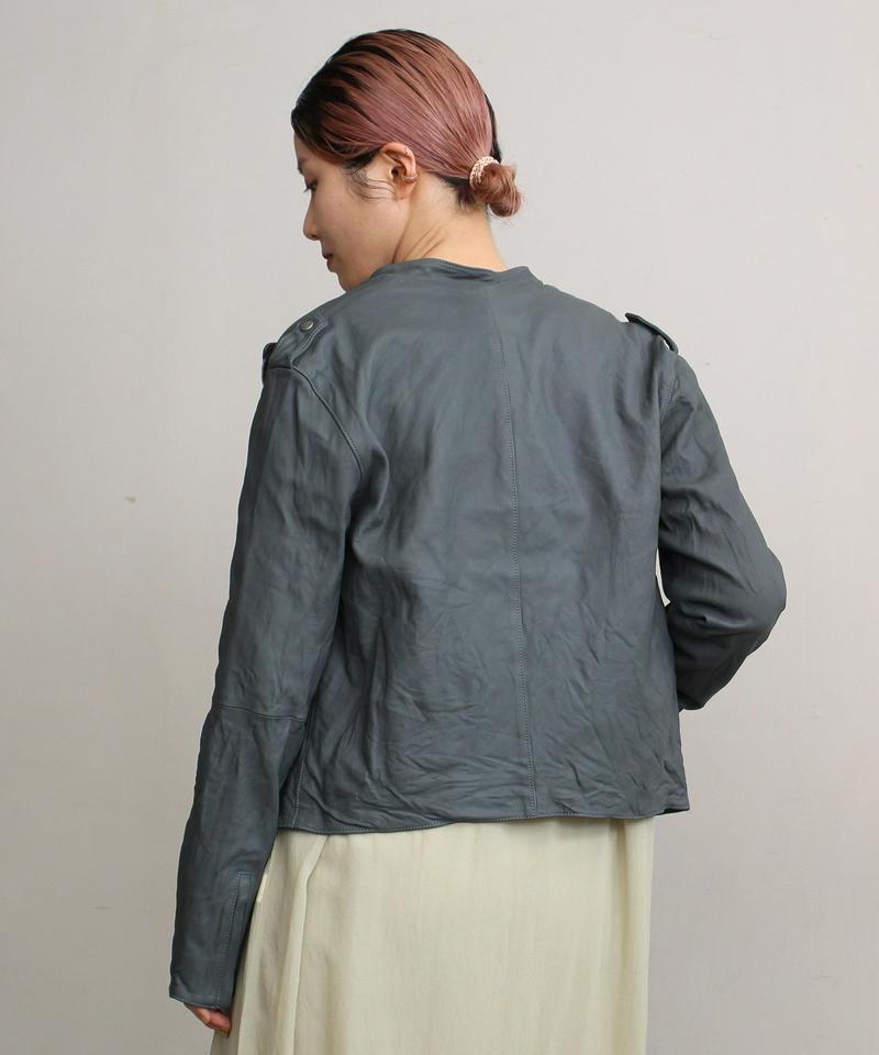 〇SHEEP LEATHER ライダースブルゾン（nitca）
