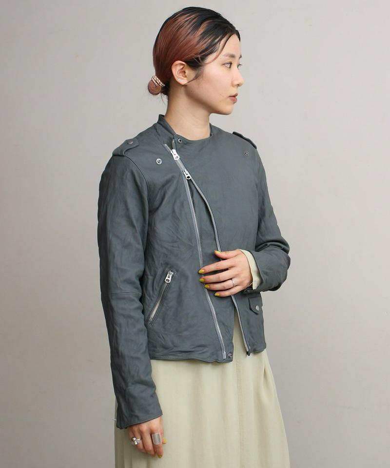 〇SHEEP LEATHER ライダースブルゾン（nitca）