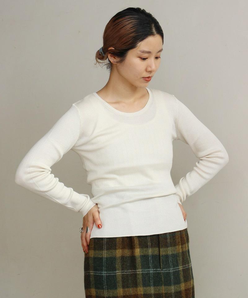 MAYUCAウォッシャブルsilk クループルオーバー（note et silence.）
