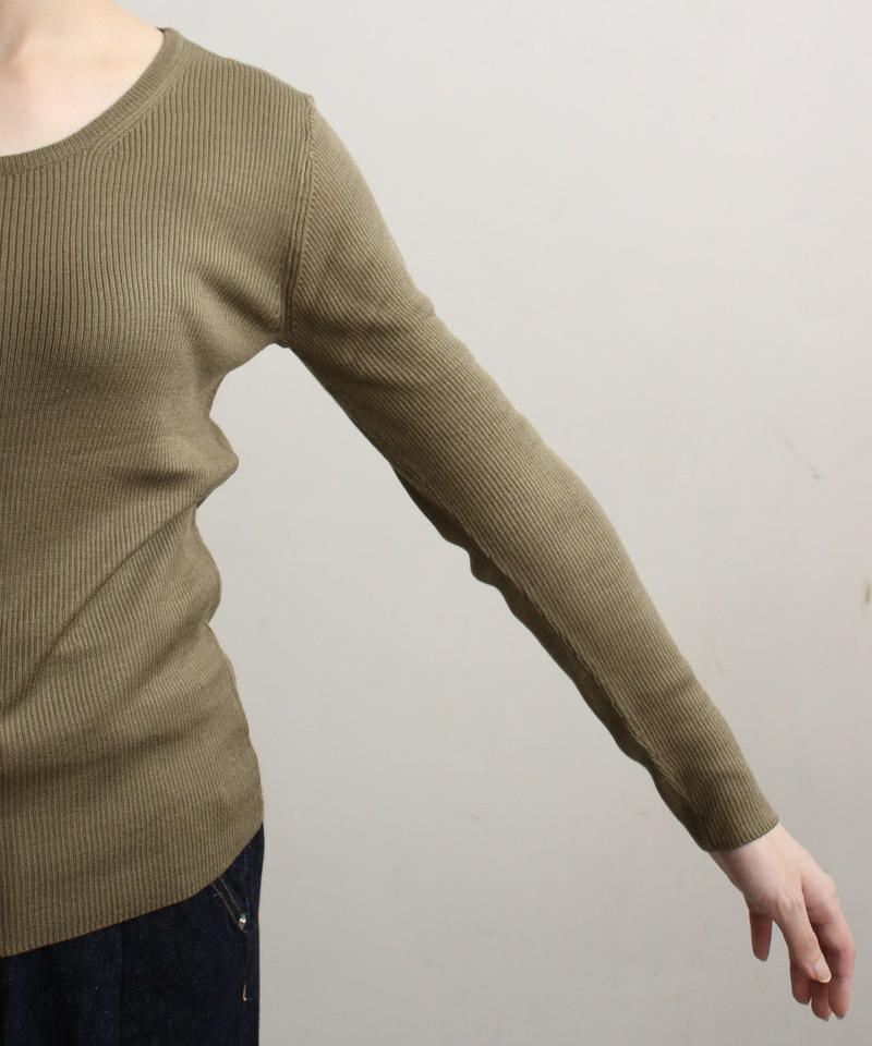 MAYUCAウォッシャブルsilk クループルオーバー（note et silence.）