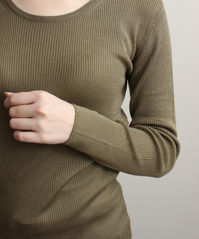 MAYUCAウォッシャブルsilk クループルオーバー（note et silence.）