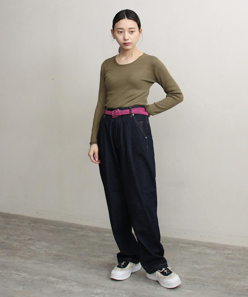 MAYUCAウォッシャブルsilk クループルオーバー（note et silence.）