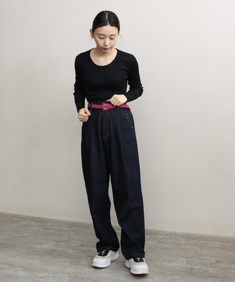 MAYUCAウォッシャブルsilk クループルオーバー（note et silence.）