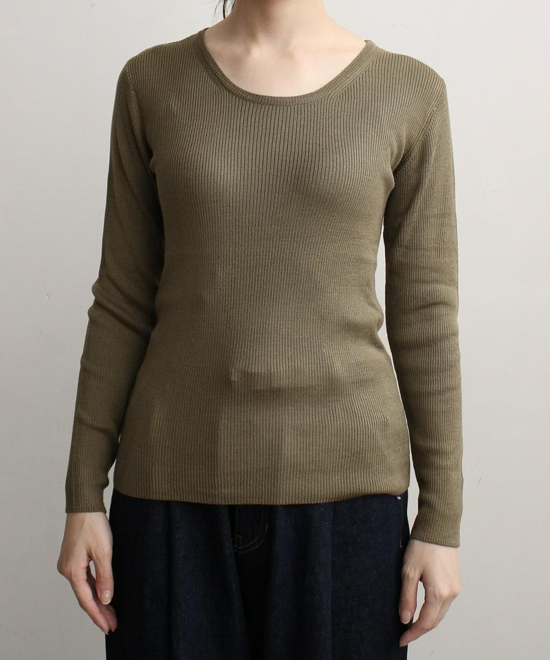 MAYUCAウォッシャブルsilk クループルオーバー（note et silence.）