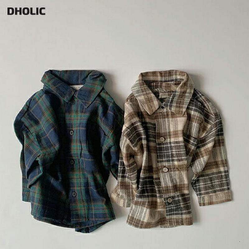 【新作10%OFF】タータンチェックシャツ・u06948 キッズ【3~8才】【bl】【トップス シャツ チェックシャツ チェック