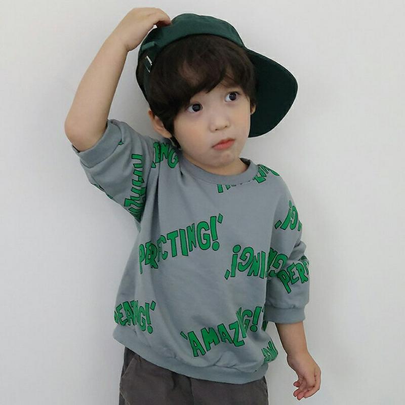 【新作10%OFF】レタリングパターンスウェット・u06943 キッズ【3~8才】【tops】【トップス スウェット トレーナー