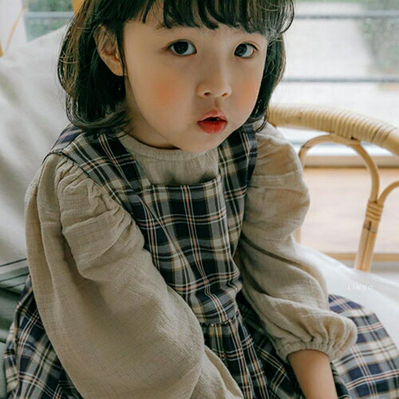 【新作10%OFF】スリーブレスチェック柄ワンピース・u06935 キッズ【3~8才】【ops】【ワンピース ロング ロングワン