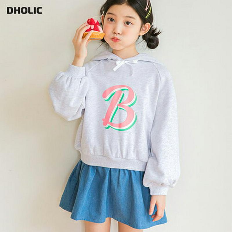 【新作10%OFF】Bフードコンビワンピース・p007008 キッズ【3~8才】【ops】【ワンピース ミニワンピース 長袖 フ